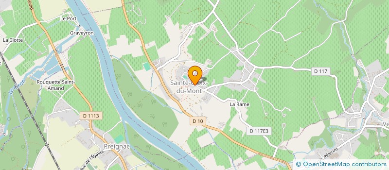 localisation de l'entreprise SCI DE PADOUIN  LOUPIAC