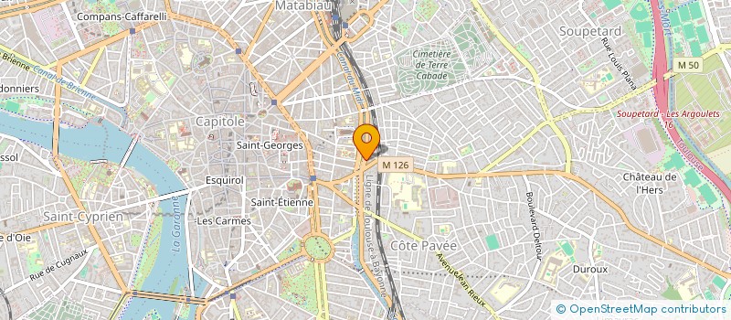 localisation de l'entreprise SCI DE PAEPE  TOULOUSE