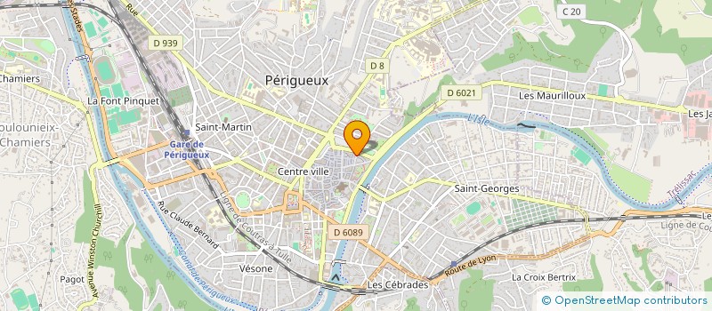 localisation de l'entreprise SCI DE PAGE à PERIGUEUX