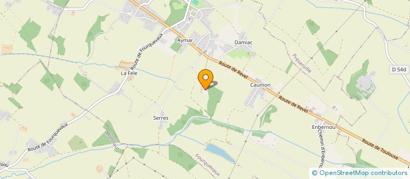 localisation de l'entreprise SCI DE PALIS  FOURQUEVAUX