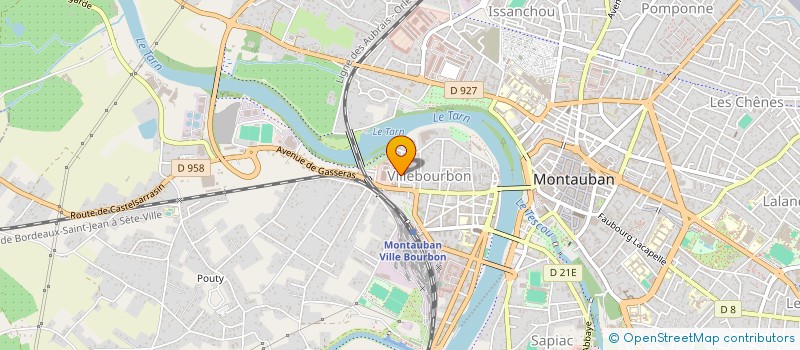 localisation de l'entreprise SCI DE PALISSE  MONTAUBAN