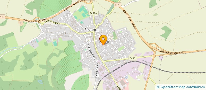 localisation de l'entreprise SCI DE PALMA à SEZANNE