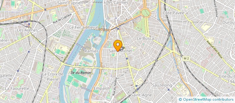 localisation de l'entreprise SCI DE PAPPOLI  TOULOUSE