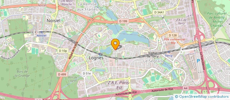 localisation de l'entreprise SCI DE PARIS 138 à LOGNES