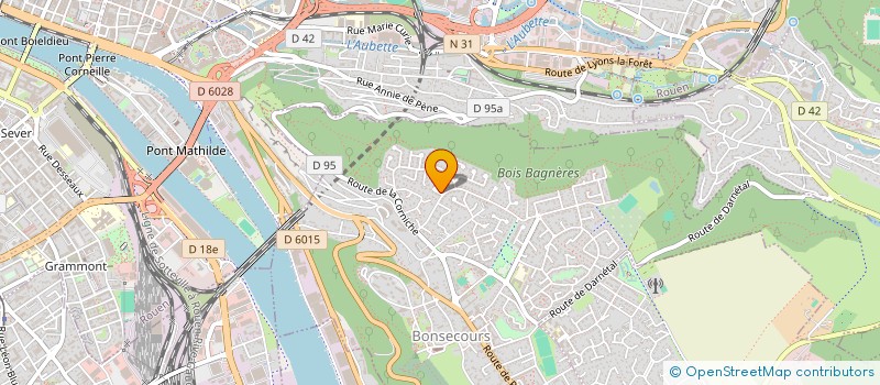 localisation de l'entreprise SCI DE PARIS  BONSECOURS