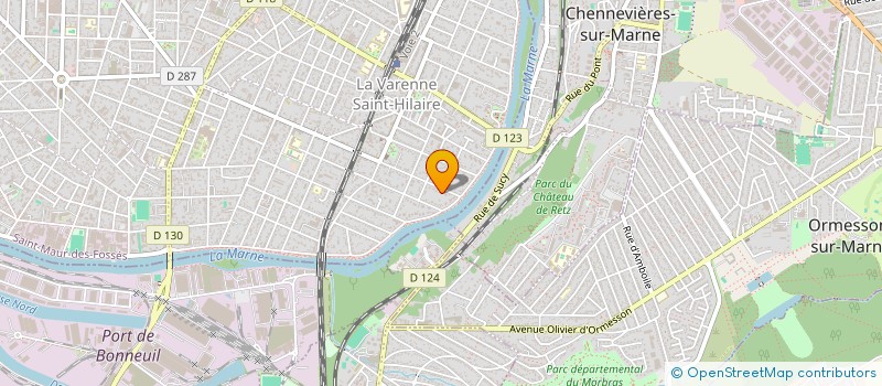 localisation de l'entreprise SCI DE PARIS à SAINT-MAUR-DES-FOSSES