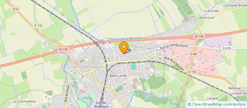 localisation de l'entreprise SCI DE PARIS  DOL-DE-BRETAGNE