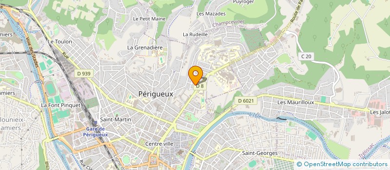 localisation de l'entreprise SCI DE PARIS à PERIGUEUX