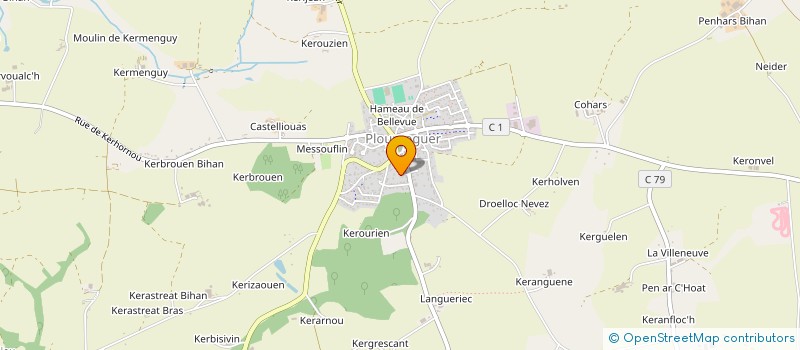 localisation de l'entreprise SCI DE PARK AN TRAON  GUILERS