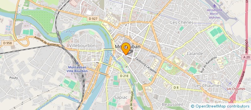 localisation de l'entreprise SCI DE PARME  MONTAUBAN