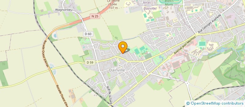 localisation de l'entreprise SCI DE PAS à DAINVILLE