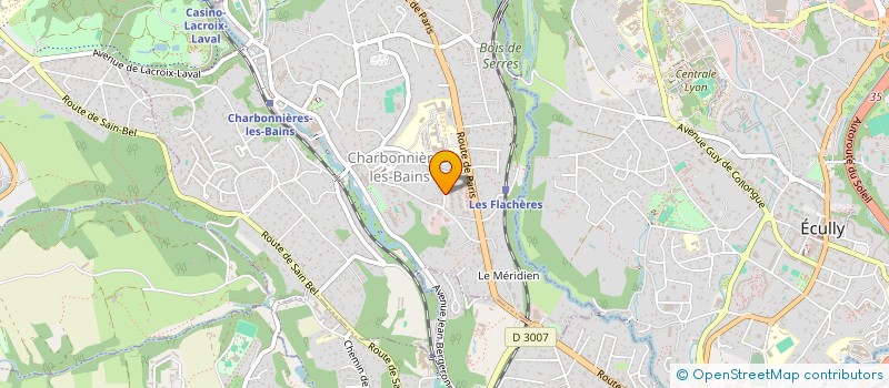 localisation de l'entreprise SCI DE PASSY  CHARBONNIERES-LES-BAINS