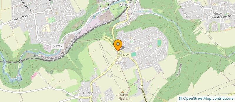 localisation de l'entreprise SCI DE PATRIMOINE A. C.  CUTRY