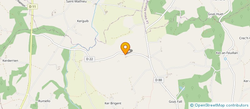 localisation de l'entreprise SCI DE PAVE HIR  PLOUNEVEZ-MOEDEC