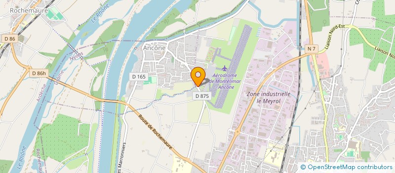 localisation de l'entreprise SCI DE PEBERON à MONTELIMAR