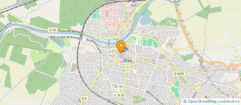 localisation de l'entreprise SCI DE PEDEGERT à DAX