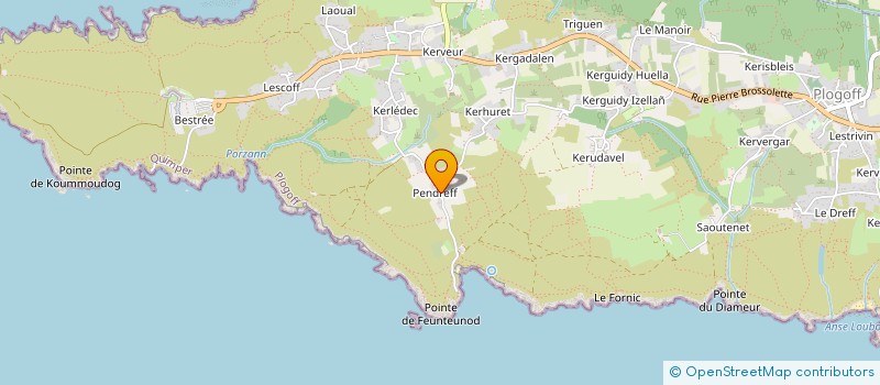 localisation de l'entreprise SCI DE PENDREFF  PLOGOFF
