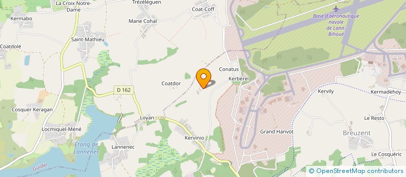 localisation de l'entreprise SCI DE PENHOAT QUINIO à PLOEMEUR