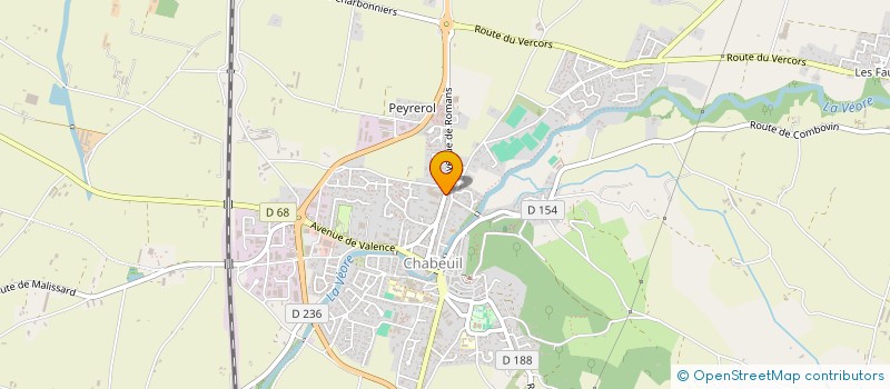 localisation de l'entreprise SCI DE PEREYROL à CHABEUIL