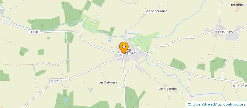 localisation de l'entreprise SCI DE PERREUX à CHARNY OREE DE PUISAYE