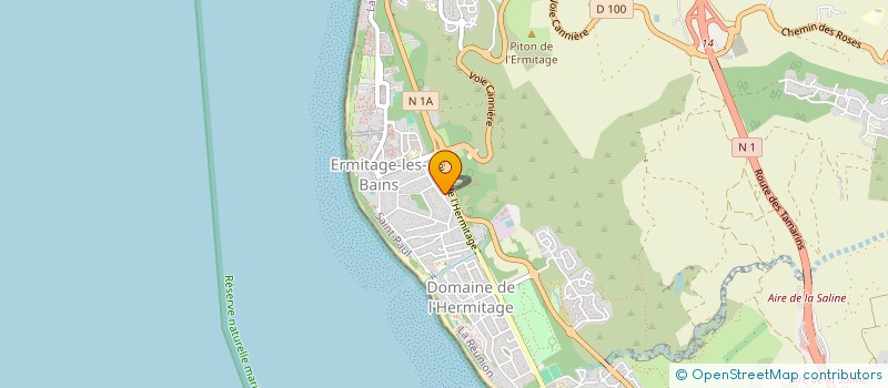 localisation de l'entreprise SCI DE PETIT ETANG à SAINT-PAUL