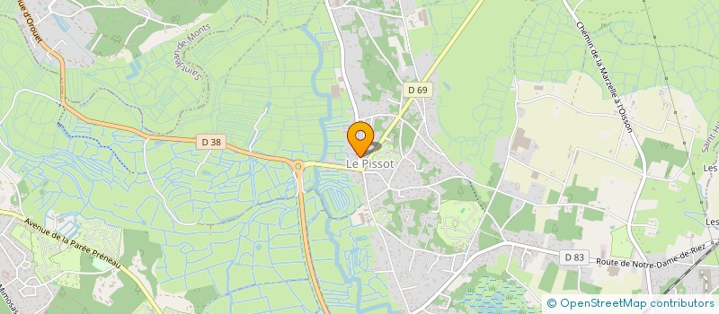 localisation de l'entreprise SCI DE PIAN à SAINT-HILAIRE-DE-RIEZ
