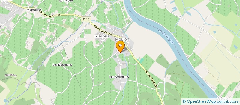 localisation de l'entreprise SCI DE PICARON  MOULON