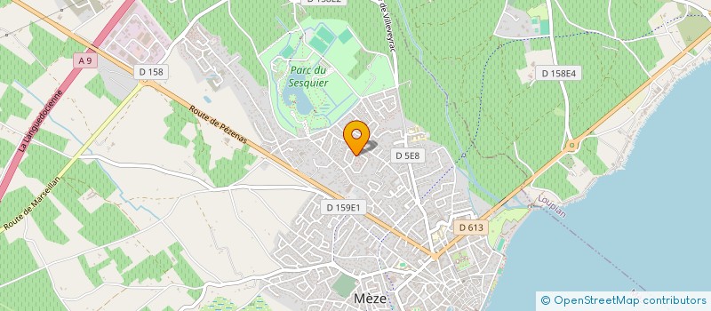localisation de l'entreprise SCI DE PIERRE à MEZE