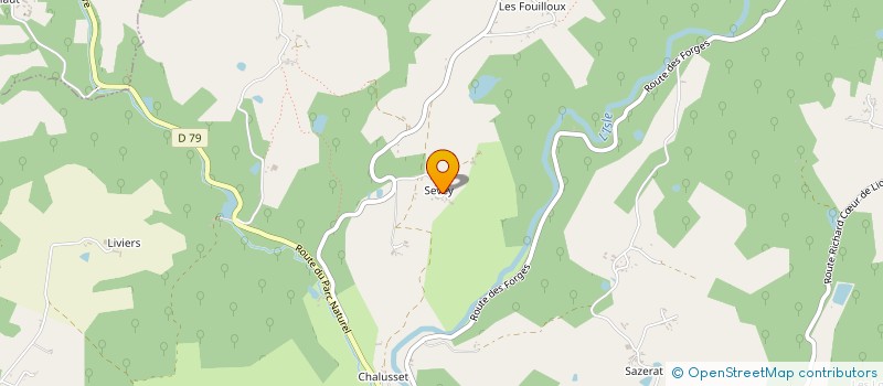 localisation de l'entreprise SCI DE PIERRE BRUNE  JUMILHAC-LE-GRAND