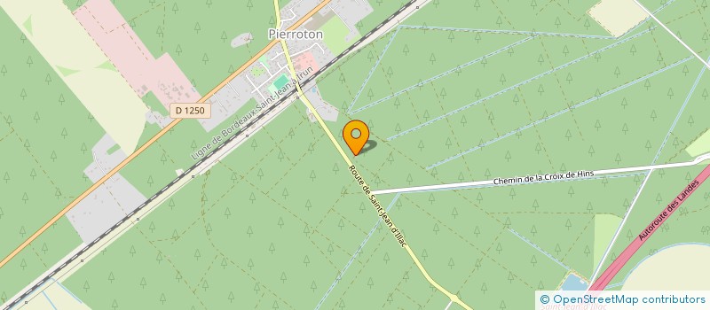 localisation de l'entreprise SCI DE PIERROTON  CESTAS