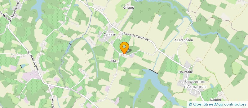 localisation de l'entreprise SCI DE PIERROULET  SAINT MARTIN D'ARMAGNAC