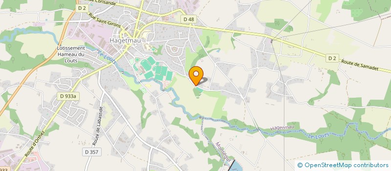 localisation de l'entreprise SCI DE PIQUETTE  HAGETMAU