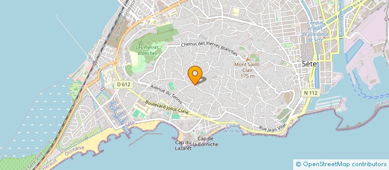 localisation de l'entreprise SCI DE PITAUZIN à SETE