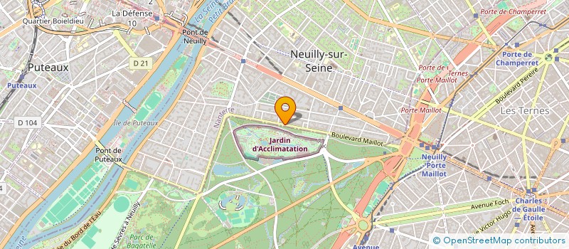 localisation de l'entreprise SCI DE PLACEMENT FAMILIAL à NEUILLY-SUR-SEINE