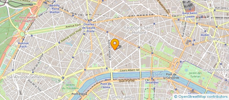 localisation de l'entreprise SCI DE PLACEMENT LAMDA  PARIS