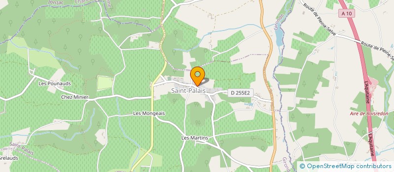 localisation de l'entreprise SCI DE PLAISANCE  ETAULIERS