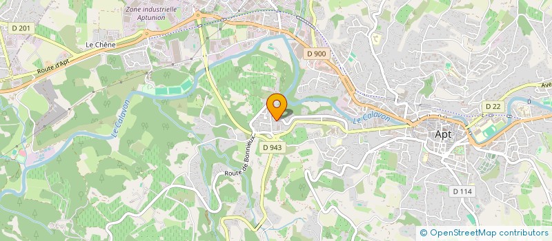 localisation de l'entreprise SCI DE PLAVIGNAL  APT