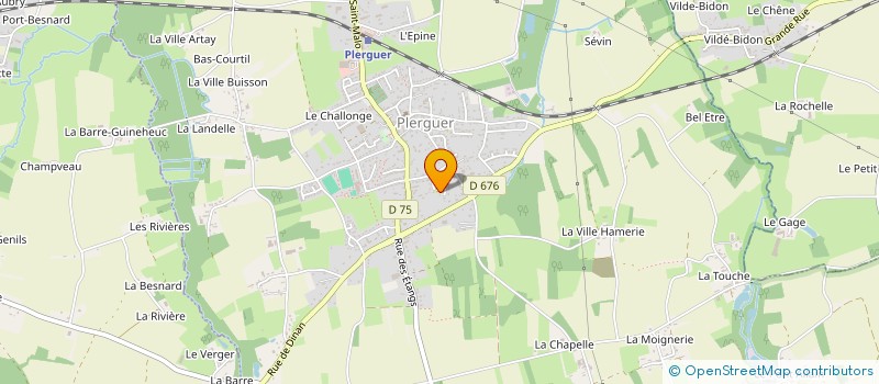 localisation de l'entreprise SCI DE PLERGUER  PLERGUER