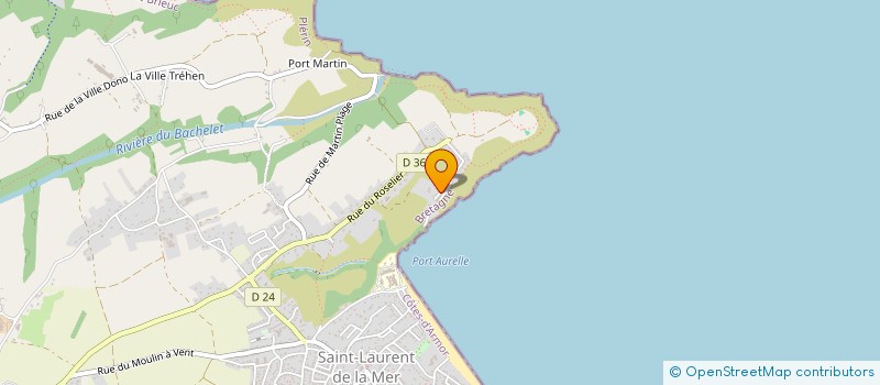 localisation de l'entreprise SCI DE PLERIN LE ROSELIER  PLERIN