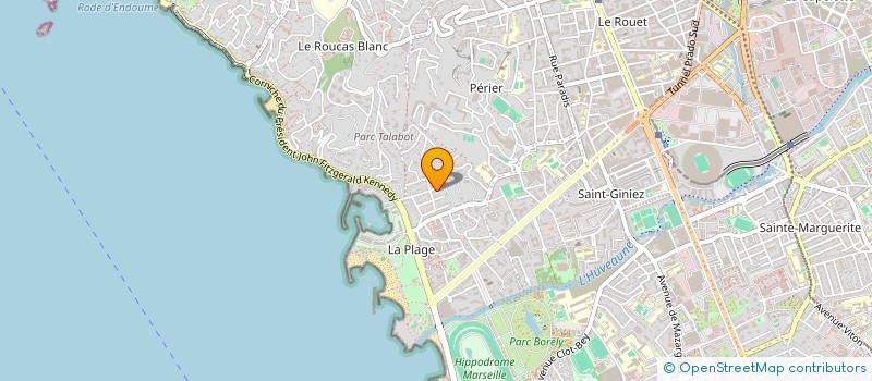 localisation de l'entreprise SCI DE POITEVIN à MARSEILLE