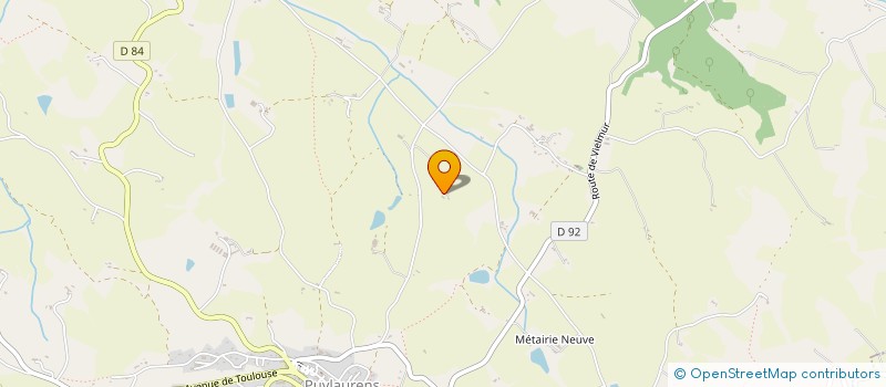 localisation de l'entreprise SCI DE POITEVIN  PALLEVILLE