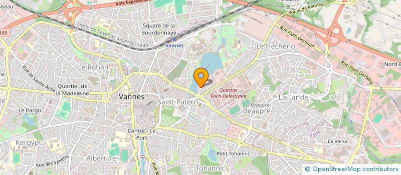 localisation de l'entreprise SCI DE POIX à VANNES