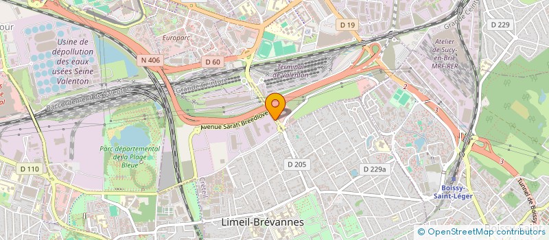 localisation de l'entreprise SCI DE POLANGIS à LIMEIL-BREVANNES