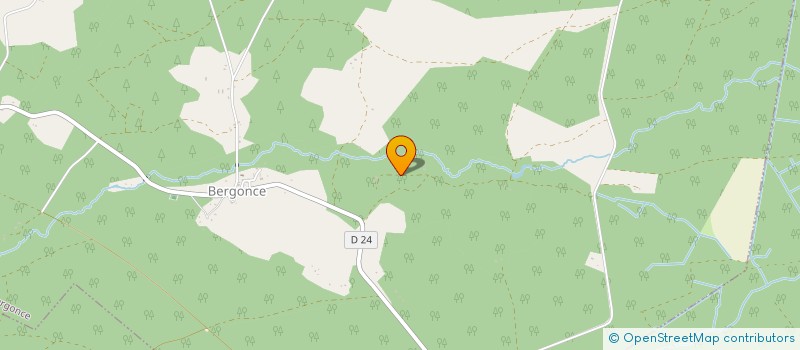 localisation de l'entreprise SCI DE POMPETTE  BOURRIOT-BERGONCE