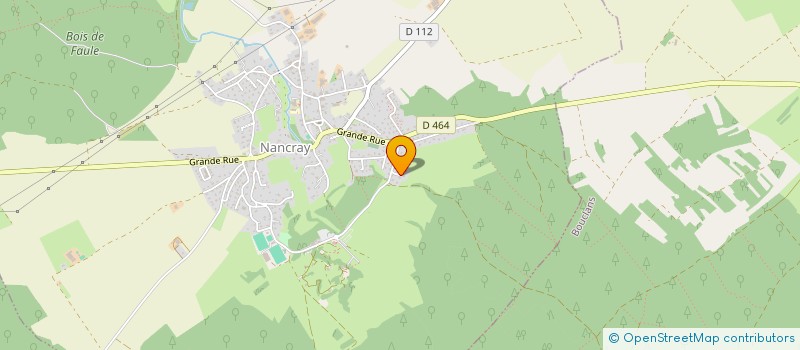 localisation de l'entreprise SCI DE POMPON  NANCRAY