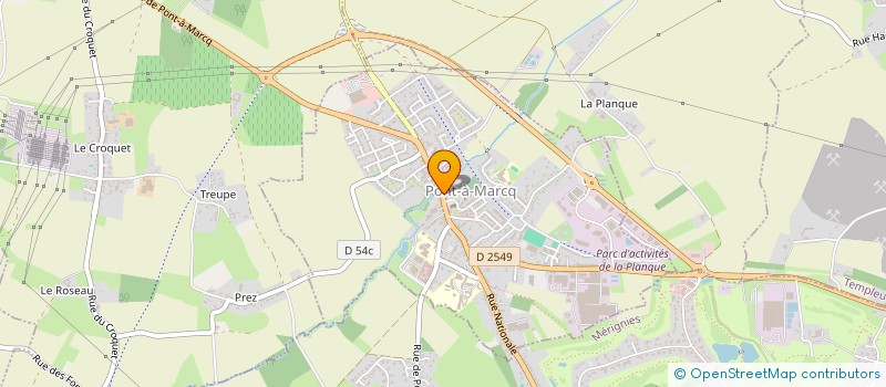 localisation de l'entreprise SCI DE PONT A MARCQ EN PEVELE  PONT-A-MARCQ