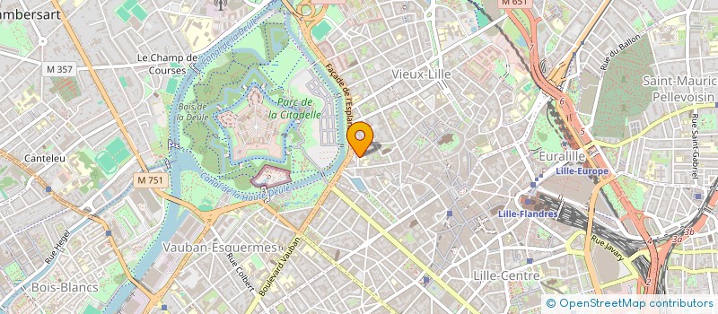 localisation de l'entreprise SCI DE PONTARDENT à LILLE