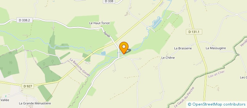 localisation de l'entreprise SCI DE PONTGALLET à LA BAZOCHE-GOUET