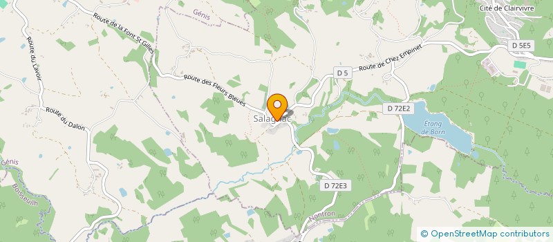 localisation de l'entreprise SCI DE PONTUROL  SAINTE-TRIE