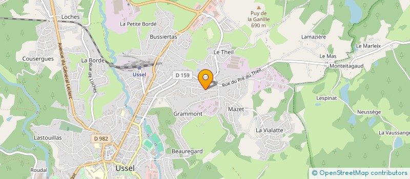 localisation de l'entreprise SCI DE PONTY à SAINT-ANGEL